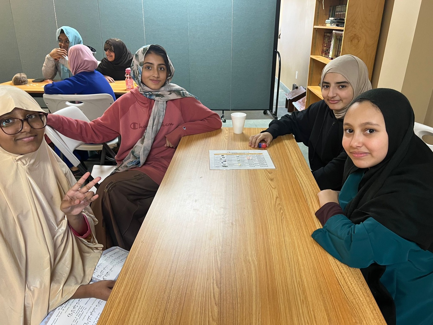 Older students learning together